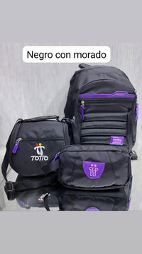 NEGRO CON MORADO
